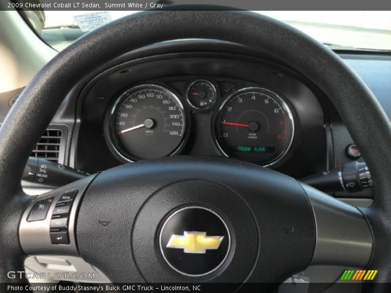 Summit White / Gray 2009 Chevrolet Cobalt LT Sedan