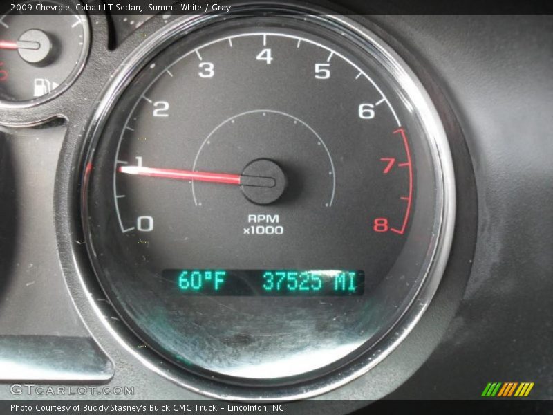 Summit White / Gray 2009 Chevrolet Cobalt LT Sedan