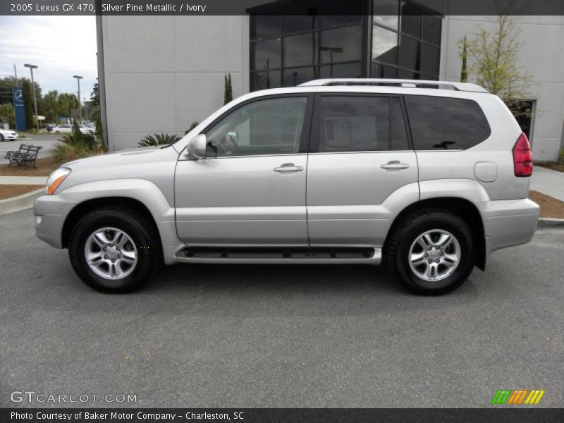 Silver Pine Metallic / Ivory 2005 Lexus GX 470