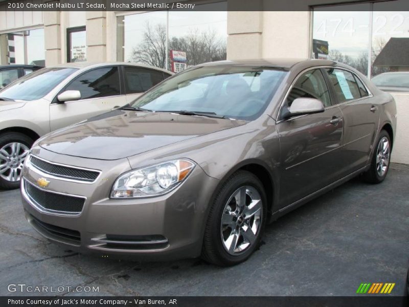 Mocha Steel Metallic / Ebony 2010 Chevrolet Malibu LT Sedan