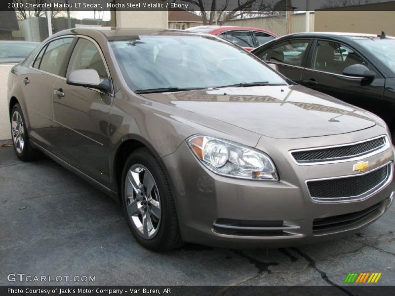 Mocha Steel Metallic / Ebony 2010 Chevrolet Malibu LT Sedan