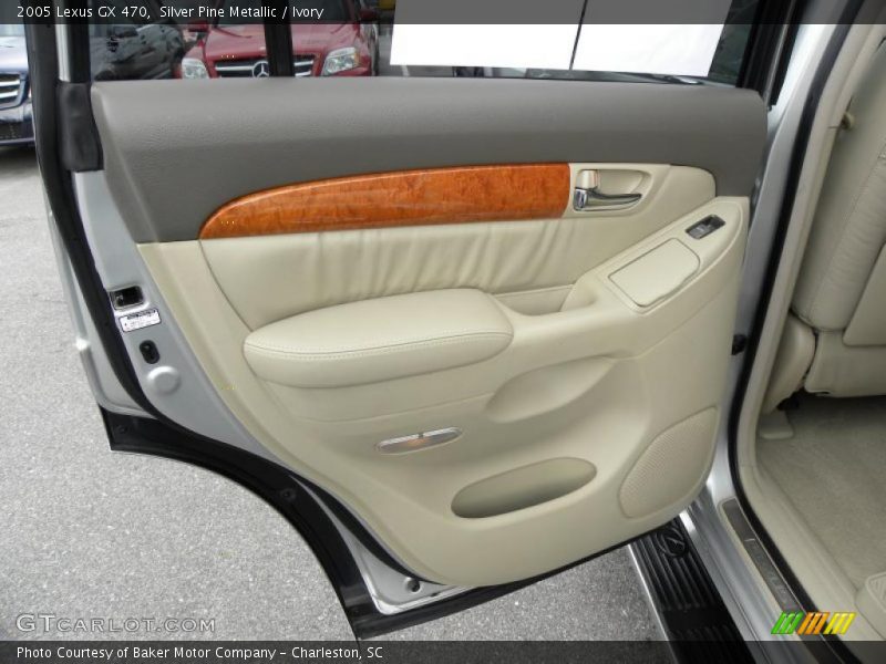 Silver Pine Metallic / Ivory 2005 Lexus GX 470