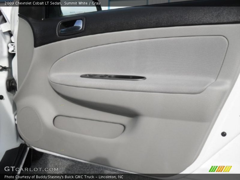 Summit White / Gray 2009 Chevrolet Cobalt LT Sedan