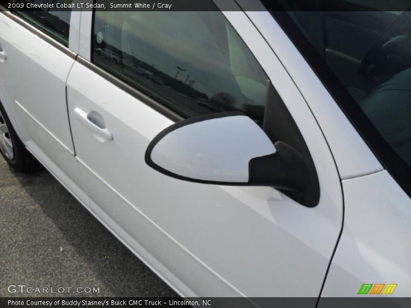 Summit White / Gray 2009 Chevrolet Cobalt LT Sedan