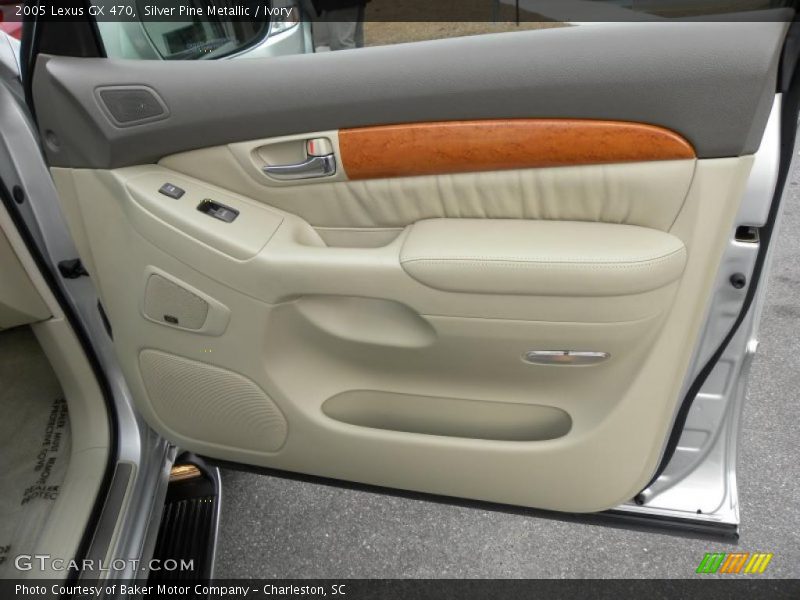 Silver Pine Metallic / Ivory 2005 Lexus GX 470