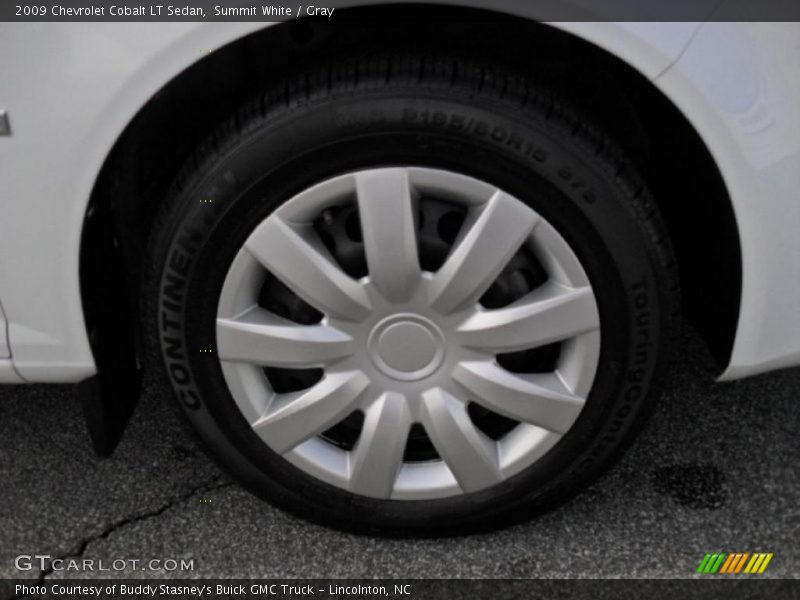 Summit White / Gray 2009 Chevrolet Cobalt LT Sedan