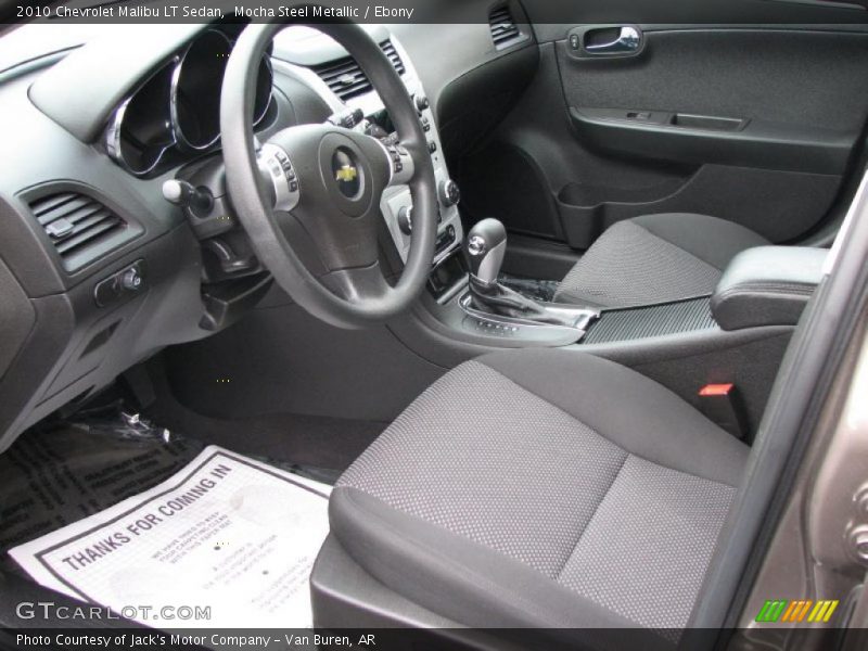 Mocha Steel Metallic / Ebony 2010 Chevrolet Malibu LT Sedan