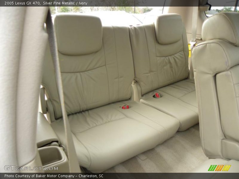 Silver Pine Metallic / Ivory 2005 Lexus GX 470