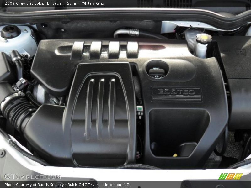 Summit White / Gray 2009 Chevrolet Cobalt LT Sedan