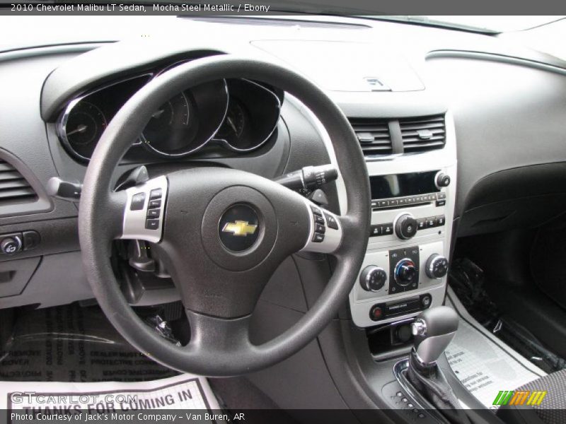 Mocha Steel Metallic / Ebony 2010 Chevrolet Malibu LT Sedan