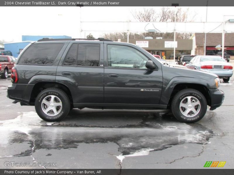 Dark Gray Metallic / Medium Pewter 2004 Chevrolet TrailBlazer LS