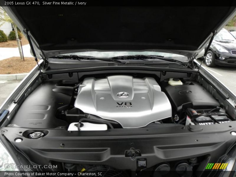 Silver Pine Metallic / Ivory 2005 Lexus GX 470