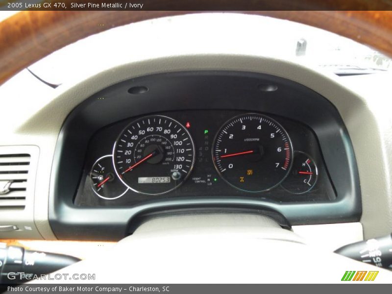 Silver Pine Metallic / Ivory 2005 Lexus GX 470