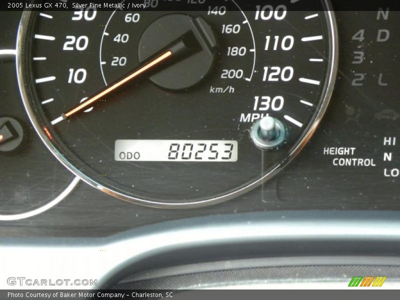 Silver Pine Metallic / Ivory 2005 Lexus GX 470