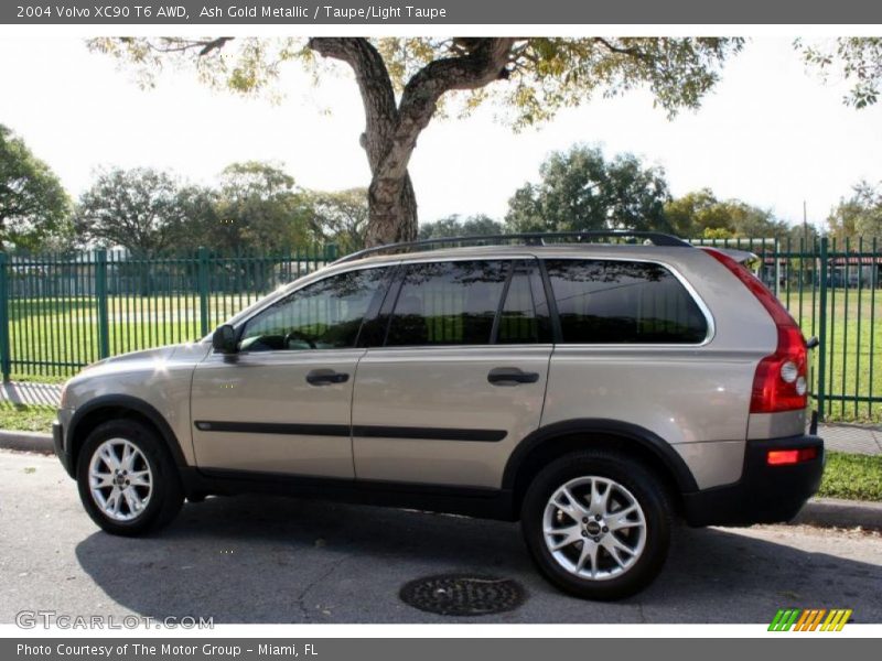 Ash Gold Metallic / Taupe/Light Taupe 2004 Volvo XC90 T6 AWD