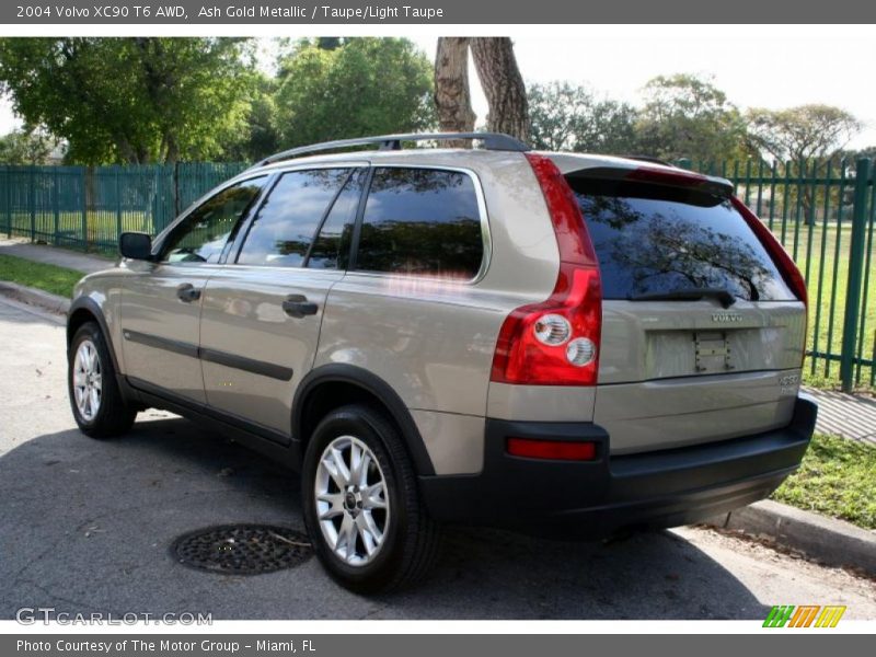 Ash Gold Metallic / Taupe/Light Taupe 2004 Volvo XC90 T6 AWD