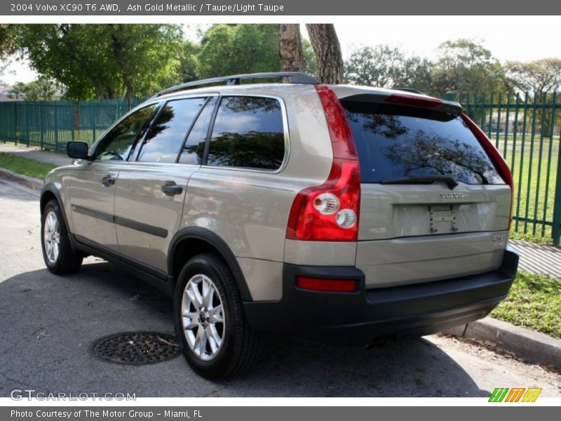 Ash Gold Metallic / Taupe/Light Taupe 2004 Volvo XC90 T6 AWD
