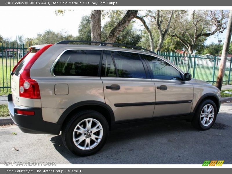 Ash Gold Metallic / Taupe/Light Taupe 2004 Volvo XC90 T6 AWD