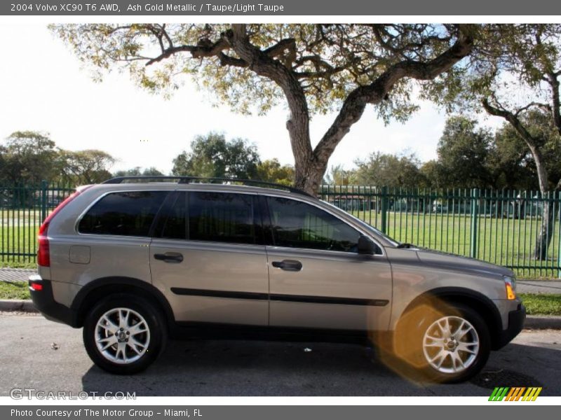 Ash Gold Metallic / Taupe/Light Taupe 2004 Volvo XC90 T6 AWD