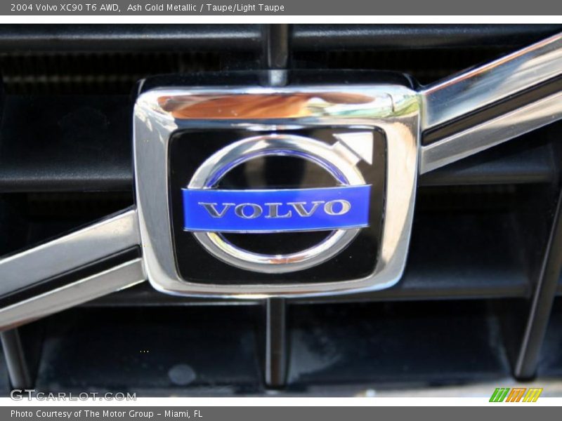Ash Gold Metallic / Taupe/Light Taupe 2004 Volvo XC90 T6 AWD