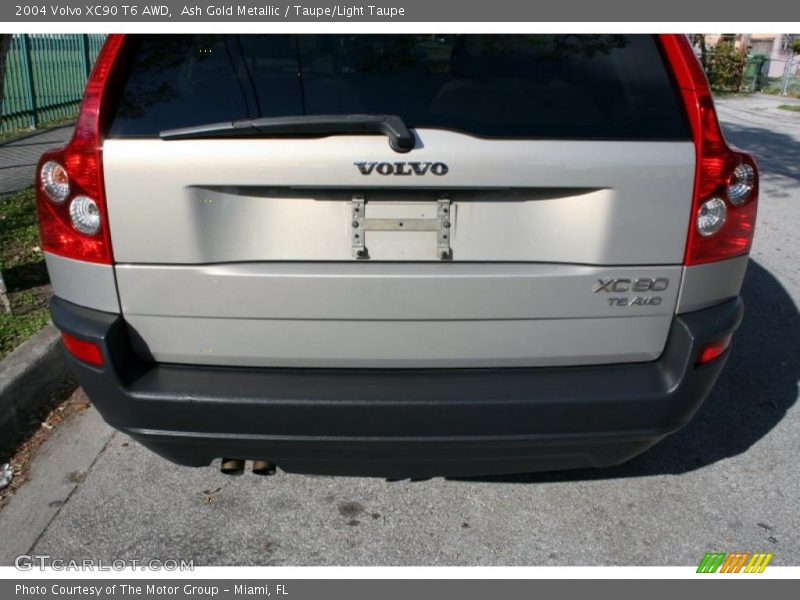 Ash Gold Metallic / Taupe/Light Taupe 2004 Volvo XC90 T6 AWD