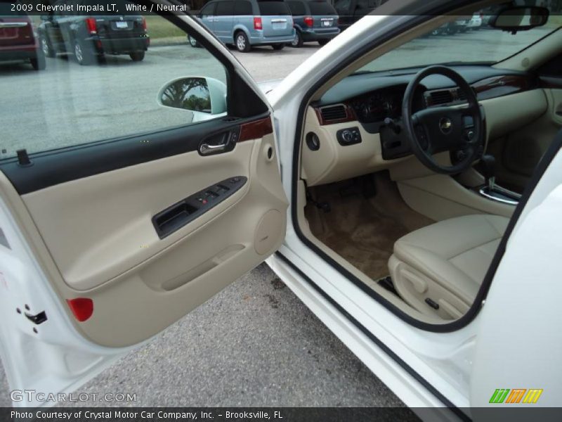White / Neutral 2009 Chevrolet Impala LT