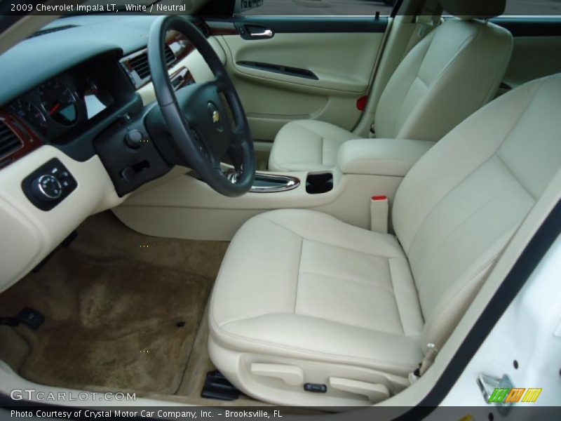 White / Neutral 2009 Chevrolet Impala LT