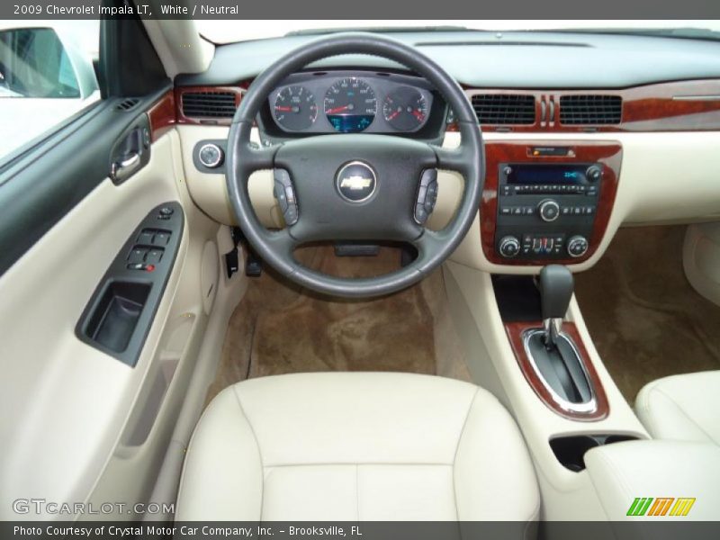 White / Neutral 2009 Chevrolet Impala LT