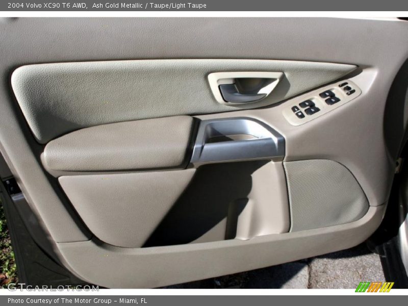 Ash Gold Metallic / Taupe/Light Taupe 2004 Volvo XC90 T6 AWD