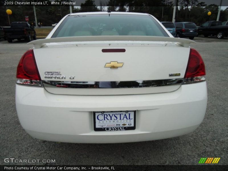 White / Neutral 2009 Chevrolet Impala LT