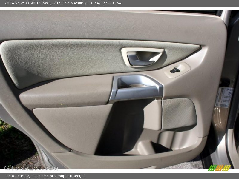 Ash Gold Metallic / Taupe/Light Taupe 2004 Volvo XC90 T6 AWD