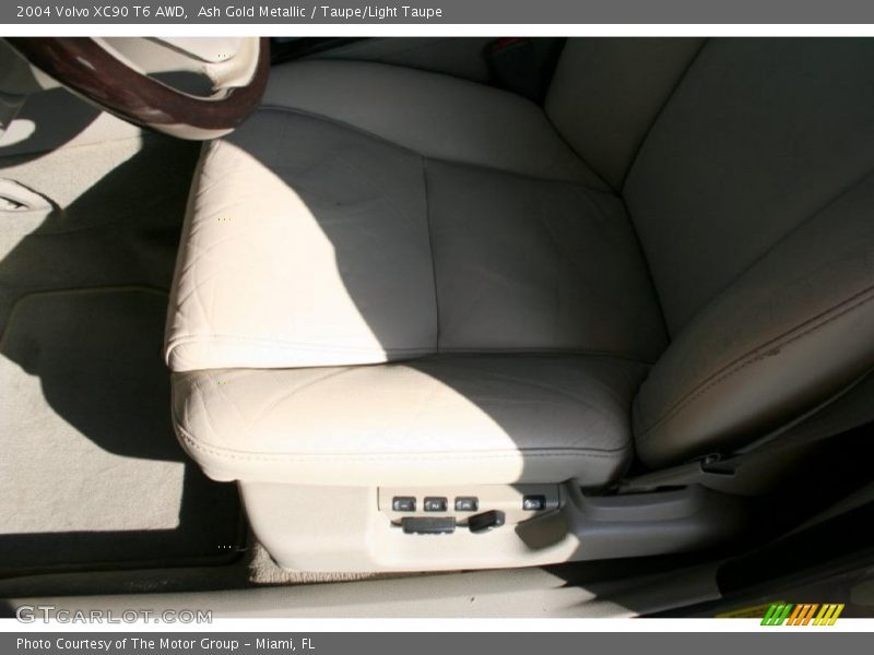 Ash Gold Metallic / Taupe/Light Taupe 2004 Volvo XC90 T6 AWD