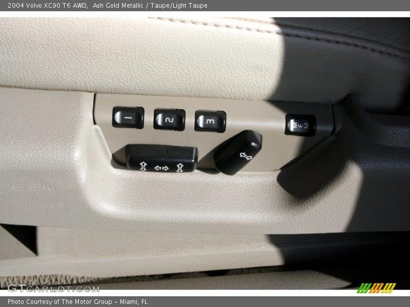 Ash Gold Metallic / Taupe/Light Taupe 2004 Volvo XC90 T6 AWD