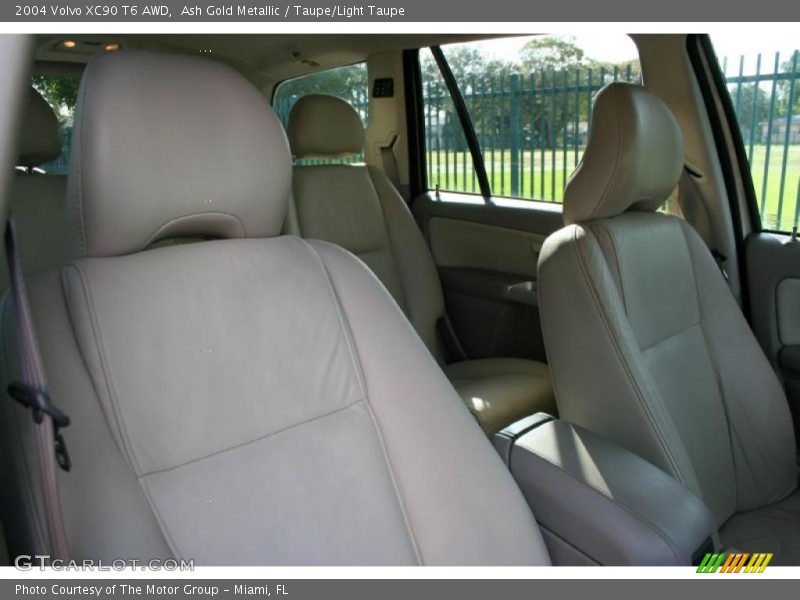 Ash Gold Metallic / Taupe/Light Taupe 2004 Volvo XC90 T6 AWD