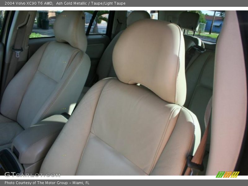 Ash Gold Metallic / Taupe/Light Taupe 2004 Volvo XC90 T6 AWD