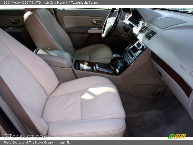Ash Gold Metallic / Taupe/Light Taupe 2004 Volvo XC90 T6 AWD
