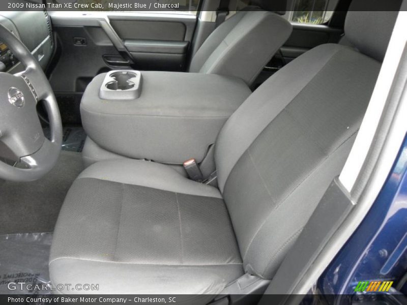 Majestic Blue / Charcoal 2009 Nissan Titan XE Crew Cab