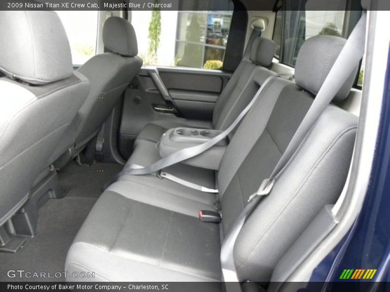 Majestic Blue / Charcoal 2009 Nissan Titan XE Crew Cab