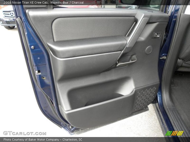 Majestic Blue / Charcoal 2009 Nissan Titan XE Crew Cab