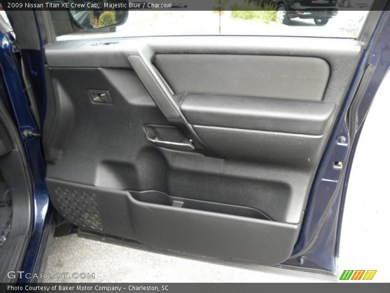 Majestic Blue / Charcoal 2009 Nissan Titan XE Crew Cab