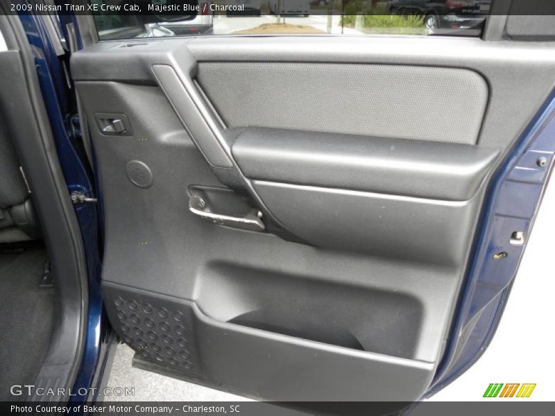 Majestic Blue / Charcoal 2009 Nissan Titan XE Crew Cab