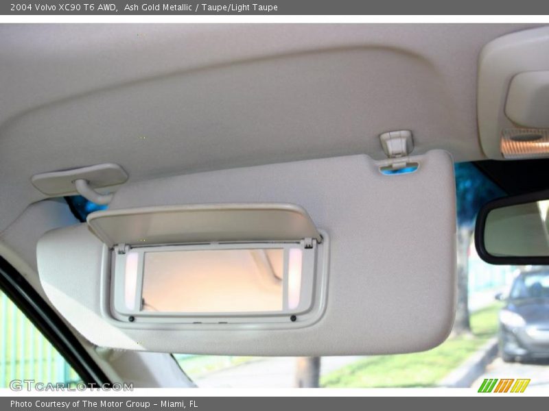 Ash Gold Metallic / Taupe/Light Taupe 2004 Volvo XC90 T6 AWD