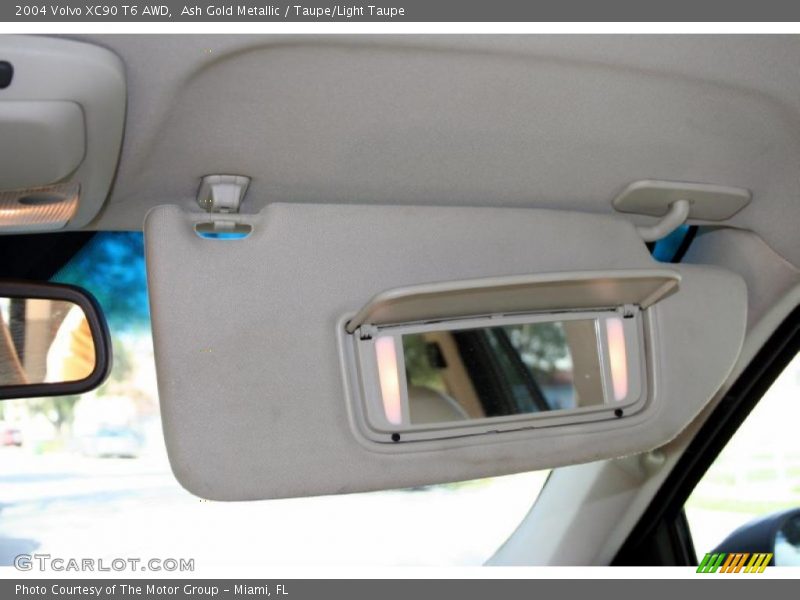 Ash Gold Metallic / Taupe/Light Taupe 2004 Volvo XC90 T6 AWD