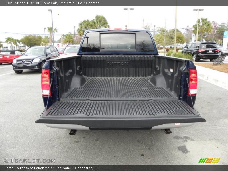 Majestic Blue / Charcoal 2009 Nissan Titan XE Crew Cab