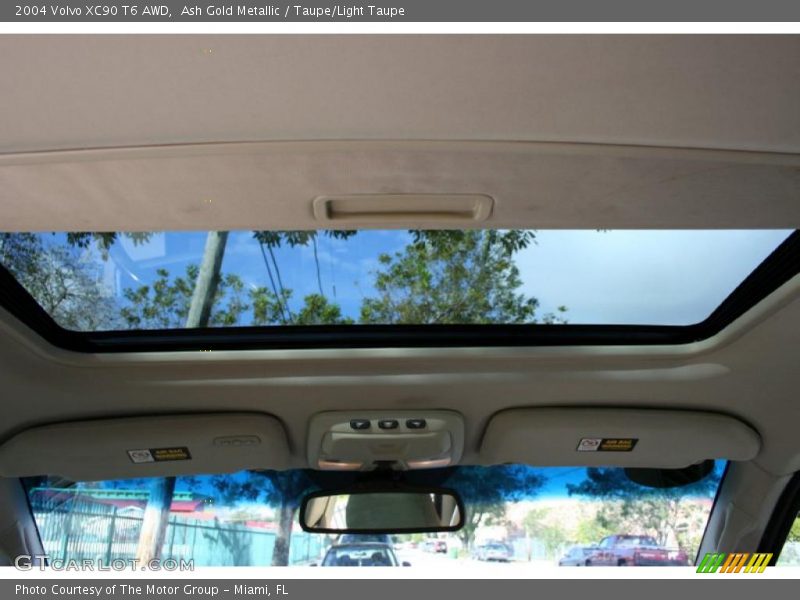 Ash Gold Metallic / Taupe/Light Taupe 2004 Volvo XC90 T6 AWD
