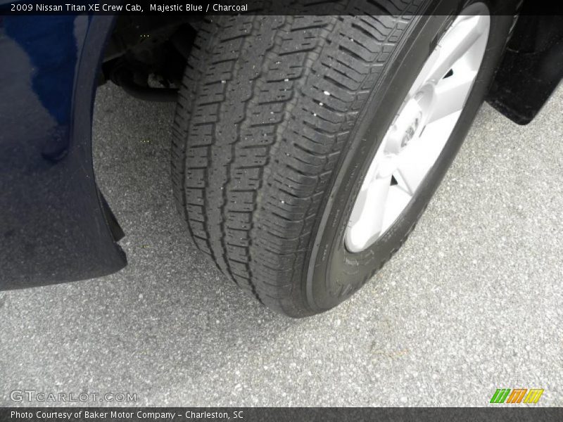 Majestic Blue / Charcoal 2009 Nissan Titan XE Crew Cab