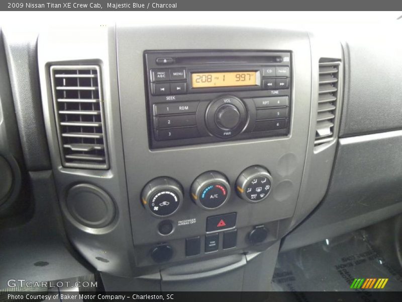 Majestic Blue / Charcoal 2009 Nissan Titan XE Crew Cab