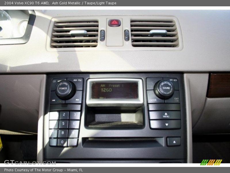 Ash Gold Metallic / Taupe/Light Taupe 2004 Volvo XC90 T6 AWD