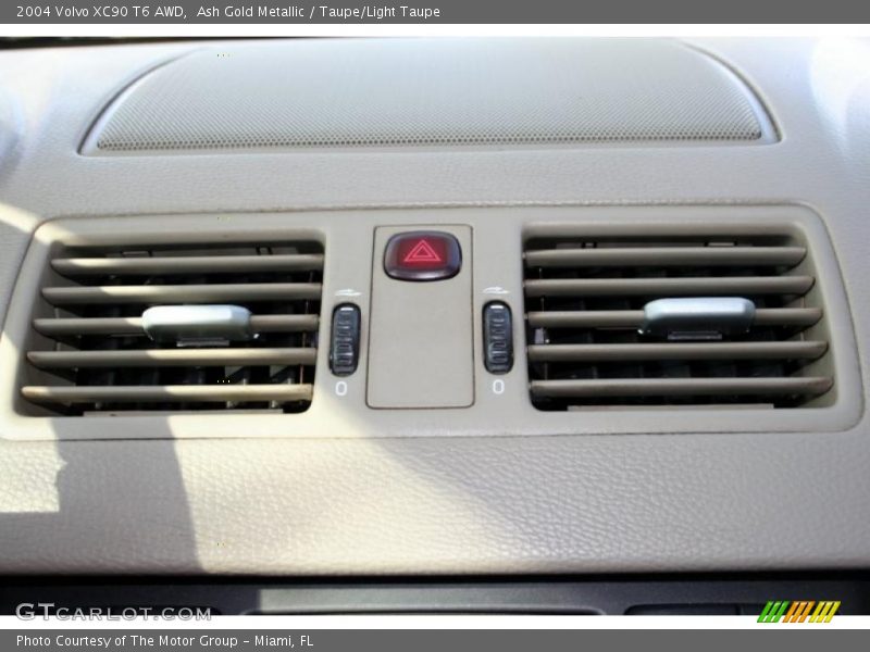 Ash Gold Metallic / Taupe/Light Taupe 2004 Volvo XC90 T6 AWD