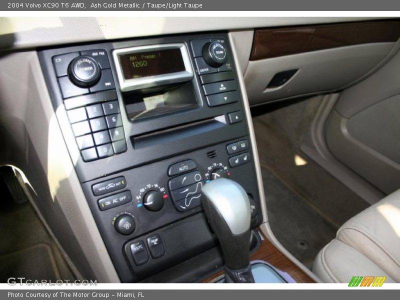 Ash Gold Metallic / Taupe/Light Taupe 2004 Volvo XC90 T6 AWD